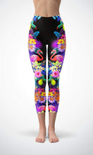 Load image into Gallery viewer, Flamingo in jungle 8 points lifestyle legging - Shopping ing