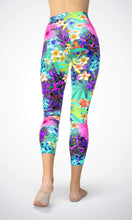 Load image into Gallery viewer, Flower green jungle 8 points lifestyle legging - Shopping ing