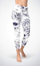 Load image into Gallery viewer, White lovely skull 8 points lifestyle legging - Shopping ing