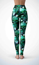 Load image into Gallery viewer, Green skull legging - Shopping ing