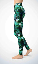 Load image into Gallery viewer, Green skull legging - Shopping ing
