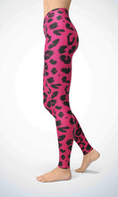 Load image into Gallery viewer, Pink animal skin legging - Shopping ing