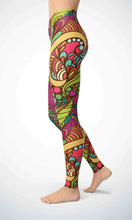 Load image into Gallery viewer, Graffiti wall legging - Shopping ing