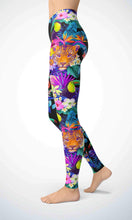 Load image into Gallery viewer, Flamingo and jungle legging - Shopping ing