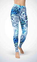 Load image into Gallery viewer, Blue zebra legging - Shopping ing