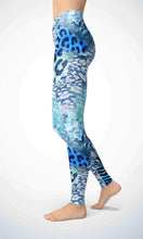 Load image into Gallery viewer, Blue zebra legging - Shopping ing