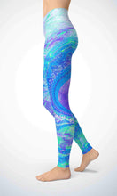 Load image into Gallery viewer, Black galaxy legging - Shopping ing