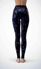 Load image into Gallery viewer, Black wallpaper legging - Shopping ing