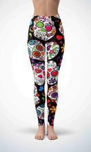 Load image into Gallery viewer, Black skull legging - Shopping ing
