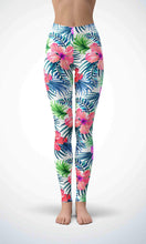 Load image into Gallery viewer, White pink flower legging - Shopping ing