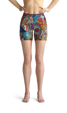 Load image into Gallery viewer, Church murals super hot shorts - Shopping ing