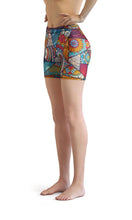 Load image into Gallery viewer, Church murals super hot shorts - Shopping ing