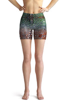 Load image into Gallery viewer, Purple crocodile skin super hot shorts - Shopping ing