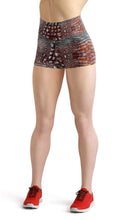 Load image into Gallery viewer, Magma turtle high waist yoga shorts - Shopping ing