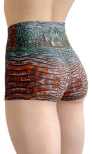 Load image into Gallery viewer, Magma turtle high waist yoga shorts - Shopping ing