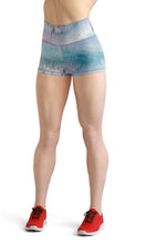 Load image into Gallery viewer, Green cliffs high waist yoga shorts - Shopping ing