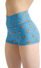 Load image into Gallery viewer, Lovely puppy high waist yoga shorts - Shopping ing