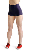 Load image into Gallery viewer, Navy color high waist yoga shorts - Shopping ing