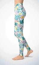 Load image into Gallery viewer, Light blue leaf legging - Shopping ing