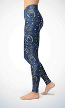 Load image into Gallery viewer, Denim flower legging - Shopping ing