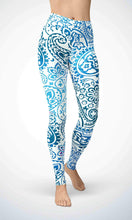 Load image into Gallery viewer, Blue print legging - Shopping ing