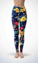 Load image into Gallery viewer, Navy flower legging - Shopping ing