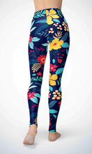 Load image into Gallery viewer, Navy flower legging - Shopping ing
