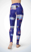 Load image into Gallery viewer, Denim patch print legging - Shopping ing