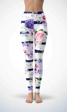 Load image into Gallery viewer, Rose stripe print legging - Shopping ing