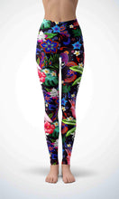 Load image into Gallery viewer, Navy jungle flower legging - Shopping ing