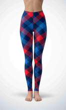 Load image into Gallery viewer, Red check print legging - Shopping ing