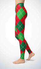 Load image into Gallery viewer, Green check legging - Shopping ing