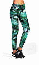 Load image into Gallery viewer, Green skull workout yoga pants - Shopping ing
