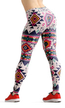 Load image into Gallery viewer, Geometric-forest high waist yoga pants - Shopping ing

