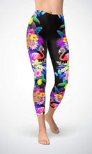 Load image into Gallery viewer, Flamingo in jungle 8 points lifestyle legging - Shopping ing

