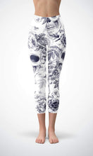 Load image into Gallery viewer, White lovely skull 8 points lifestyle legging - Shopping ing
