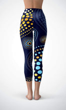 Load image into Gallery viewer, Green dots circle 8 points lifestyle legging - Shopping ing
