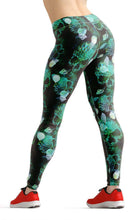 Load image into Gallery viewer, Emerald skull high waist yoga pants - Shopping ing
