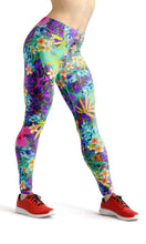 Load image into Gallery viewer, All flowers bloom together high waist yoga pants - Shopping ing
