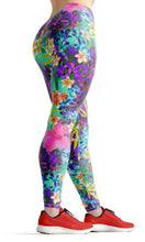 Load image into Gallery viewer, All flowers bloom together high waist yoga pants - Shopping ing
