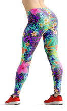 Load image into Gallery viewer, All flowers bloom together high waist yoga pants - Shopping ing
