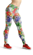 Load image into Gallery viewer, Tropical jungle high waist yoga pants - Shopping ing

