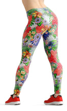 Load image into Gallery viewer, Tropical jungle high waist yoga pants - Shopping ing
