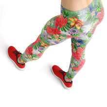 Load image into Gallery viewer, Tropical jungle high waist yoga pants - Shopping ing
