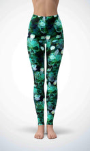 Load image into Gallery viewer, Green skull legging - Shopping ing
