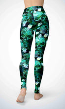 Load image into Gallery viewer, Green skull legging - Shopping ing
