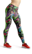 Load image into Gallery viewer, Tropical rain forest high waist yoga pants - Shopping ing
