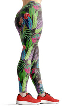 Load image into Gallery viewer, Tropical rain forest high waist yoga pants - Shopping ing
