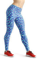 Load image into Gallery viewer, Blue bubbles high waist yoga pants - Shopping ing
