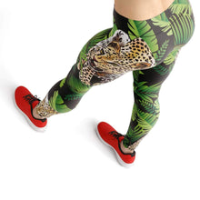 Load image into Gallery viewer, Jungle leopard high waist yoga pants - Shopping ing
